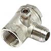 ANI AH042005 24 Valvola di Sicurezza di Ritenuta Verticale 16 Bar per Aria Compressa -1/2 M - 1/2 F