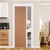 yurstcggh Interno Porte Divisorie per Lavanderia,Porta Scorrevole Pieghevole,Antioli,Isolamento Olfativo e Facile da Mantener,Divide Spazi senza Compromettere la Mobilità,Ideale per l'uso in cucina 80×210cm