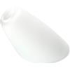 ORION LIGHTSTYLE Paralume in vetro, di ricambio, bianco, E14, diametro del foro: 30 mm, smussato