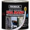 teknica Smalto antiruggine anticorrosivo multicolore Micaceo per ferro metallo multiuso (GRIGIO MEDIO 750 ML)