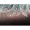murando Carta da parati colorato Piume 500x350 cm Fotomurali in TNT Murale alla moda Decorazione da Muro XXL Poster Gigante Design Carta per pareti Aspetto concreto Boho turchese marrone b-C-10182-a-b