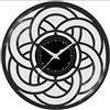 Handmade Fusorario Orologio disco in Vinile da Parete LP 33 Giri Silenzioso Idea Regalo A Tema Mandala 12 2020