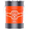 BEKATEQ Pittura protettiva per legno Rosso mattone 20l Pittura per legno per interni & esterni I Vernice per parquet, porte, scale, recinzioni ecc. I Altamente coprente contro le intemperie BE-420