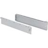 AERREGI KIT CASSETTO ALTEZZA 118 mm LUNGHEZZA 450 mm VERNICIATO ALLUMINIO