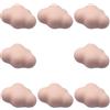 generic Confezione da 8, graziosi pomelli in ceramica a forma di nuvola, maniglie per armadi, maniglie per porte, tiratori per cassetti per cameretta dei bambini, mobili per bagno, mobili per cucina