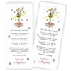 Handmade Segnalibro Battesimo Personalizzato Fatina | Ricordo Battesimo Bimba con Frase Madre Teresa | Bomboniera Originale per Bambina (BAT-08-BKM)