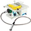 Beaudreaul Mini sega circolare da tavolo, 5 in 1, 750 W, 800 - 10000 rpm, mini sega da tavolo, per lucidatura, separazione e levigatura