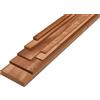 Hobby Legno Listello in legno di mogano grezzo piallato 4 lati lunghezza cm. 80 confezione pz.5 totale mt. 4,00. Made in Italy. (Mogano mm.10x40x800 pz.5)