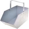 Aqbau® Contenitore per il carbone Contenitore per la cenere Portacenere Portacenere in metallo Contenitore per carbone (Argento (Verzincato))