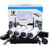 EACH ITALY KIT VIDEOSORVEGLianza HD NVR WIFI 4 CANALI CON 4 TELECAMERE INCLUSE AHD 1,3 MP CW438