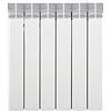 Fondital V710AM03406 Radiatore in alluminio pressofuso Exclusivo D3, 500 mm, 6 elementi, bianco