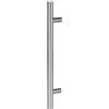 Gedotec Maniglia per Porta | Maniglia a T in Acciaio Inox per Cucina, Credenze, Armadi, Cassetti, Guardaroba, Cancelli e Porte Interne | Fatto in Germania | H8000 | 1800 x 1600 mm | Ø 30 mm | 1 Pezzo