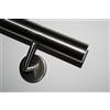 Stahligator Passamano in acciaio inox, V2A, 42,4 mm, 240 K, rettificato, con terminazioni chiuse con tappo