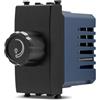 TOT ELECTRIC Frutti elettrici DIMMER Nero compatibili con Vimar Arke per placche supporti 19613 19614 19617