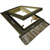 Luxtig Lucernario per Tetto con Triplo Vetro Antisfondamento - Apertura Vasistas/Accesso al Tetto (45 x 80 Base x Altezza)