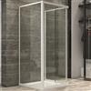 Ogomondo Box Cabina Doccia Corner 3 Lati Cristallo Temprato Trasparente 70x100x70