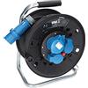 KALLE DAS KABEL CEE - Avvolgicavo da campeggio KALLE ktg 2,5 mm² cavo 25 metri cavo di gomma, motivo marittimo Tromme Titel