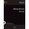 Carisch Missa brevis KV220. Partitura. Con CD Audio