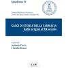 Edizioni L.I.R Saggi di storia della farmacia dalle origini al XX secolo