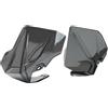 AIFOCER Deflettori parabrezza Adatto per BMW R1300GS ADV Parabrezza laterale Deflettore antivento R1300 per GS R 1300 Adventure 2024 2025(Black)