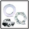 Piaggio DADO E RONDELLA MOZZO ASSE RUOTA ANTERIORE PER PIAGGIO PORTER 1300 FINO AL 2009 - PORTER 1200 1400 DIESEL - PIAGGIO QUARGO DIESEL ORIGINALE PIAGGIO.