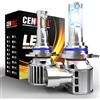 Cenmoll Lampadina HIR2 Led, 110 W, 30.000 Lm, 6.000 K (Bianco Freddo) Angolo Del Fascio Regolabile A 360 Gradi 12 V, 24 V 500% Più Luminosa Lampadine Led HIR2 9012 Senza Errori CAN-BUS Kit, 2 Pz