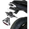 Moto Discovery Porta targa Barracuda compatibile con Kawasaki Ninja ZX-6R 2007-2008