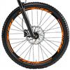 Decalart Kit adesivi per Cerchi Ruote Bici Mtb corsa sport 26 27,5 28 29 Pollici completo 2 ruote decalcomanie sticker filetto strisce L001 (035 Arancione, 27,5 Pollici)