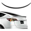 Ywooon per Tesla Model Y Spoiler Ala Performance Baule Posteriore Labbro Coda per Tesla 2020-2024 ABS Model Y Accessori (Fibra di Carbonio Lucida)