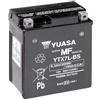 FAR BATTERIA YUASA YTX7L-BS COMPATIBILE CON HONDA CB F HORNET - 600 CC 2005-2006 SPECIFICA COMPLETA MOTO SCOOTER SENZA MANUTENZIONE