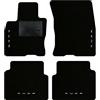 QUEMAR Tappetini Auto compatibili con Ford Kuga III dal 2020 anche Hybrid/Kit Tappeti Moquette e Gomma su Misura (Set 2 Anter.+ 2 Poster.)/ Ricami e Colori Personalizzati (4 Ricami, Bordo Nero)