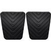 TINGYUS Freno Frizione Pedale Pad Copre Per MITSUBISHI 3000GT Per ECLIPSE Per EXPO Per GALANT Per LANCER Per OUTLANDER 2 Pz Auto Pedale Della Frizione Del Freno Pad In Gomma Copertura