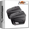 MOTOTOPGUN kappa valigie laterali k22n 22 lt + portavaligie laterale monokey compatibile con bmw g 310 gs 2017 2018 2019 2020 2021 2022 2023 mototopgun