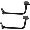 LALADEFIEE 2pezzi Supporti Per Triciclo Poggiapiedi Per Go Kart Poggiapiedi Per Quad Accessorio Componente Per Go Kart Gruppo Per Veicoli