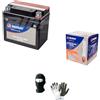 MOTO SPORT MONDO COMPATIBILE CON YAMAHA 125 N-Max 2015 BATTERIA TECNIUM 7 YTZS-BS BATTERIE 6 AMPERE PRONTA PER L'UTILIZZO SPECIFICA MOTO SCOOTER 113X70X105MM