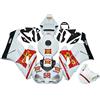 ZHSBAG Kit Carenatura Moto Per Honda CBR1000RR CBR 1000RR CBR1000 RR 2004 2005 Kit Carena Completa Per Moto Ad Iniezione ABS Cornici e Raccordi Set (Color : Taglia unica)