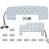 pQirnvIL LED Auto Tetto Luce Interna Cabina di Lettura Mappa Lampada Lampadine Kit per Jimny JB64W JB74W 2019 2020 2021