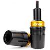 TRASH BIN Tamponi Paratelaio Protezioni Per YAMAHA MT09 MT-09 SP 2014-2026 Moto Paratelaio Ruota Forcella Cursore Asse Crash Protector Forcellone Stand(2021-2026-Gold)