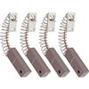 SG Store 4 Pezzi di Spazzole per Alternatori in Metallo A647X50870 23x8x5mm Compatibile con Mitsubishi IR If