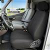 WALSER Transporter coprisedili per auto in tessuto compatibile con Ford Transit, 1 sedile singolo anteriore (bracciolo a destra)