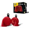 HELLA Tromba,STYLE HORN TE24 SET,12V,110dB(A),Gamma frequenze da,400Hz,Gamma frequenze fino a,500Hz,Tono basso/Tono alto,elettrico,Attacco pia,3FH 007 424-811