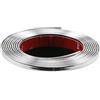 IGTOPS Modanatura cromata per auto, 5 m, colore argento, autoadesiva, universale, per carrozzeria, finestre, decorazione esterna (20 mm)