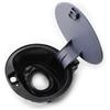 KAVIGU For Polo 6R 2010 2011 2012 2013 2014 2015 2016 2017 2018, coperchio del serbatoio con aletta di rifornimento carburante 6RD809857D 6R0 809 857 parti Sportello del tappo di riempimento dell'olio