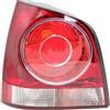 XNERUDX Fanale Posteriore Sinistro Compatibile Con Per Polo 9N 9N3 Hatchback 2005 2006 2007 2008 2009 2010 Auto-styling Posteriore Sinistro Destro Fanale Posteriore Senza Lampadine(Red Left)