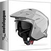 MOTOTOPGUN airoh casco jet per moto kombakt ko99 color concrete grigio gloss taglia s mototopgun ai63a1384040c