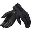 REV'IT! Revit Spectrum Guanti da moto da donna, nero/nero, XL