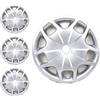 W-Parts SERIE 4 BORCHIE - 4 COPRICERCHI COPPE RUOTA 16 PER FORD CONNECT 14-> TIPO A