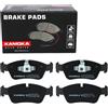 KAMOKA Kit pastiglie freno, Freno a disco JQ101291 | Compatibile con: BMW 1, 1, 1 Cabriolet, 1 Coupe, 3