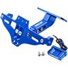 GANDUS Cornice per targa Per YAMAHA Tracer FJ-09 Tracer 900/9/GT 9GT 2015-2023 Porta Targa Numero Telaio Targa Staffa Luce Indicatori Di Direzione(Blue)