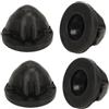 KIMISS 4PCS Copertura Del Motore Trim Gomma di Montaggio Anello di Tenuta Bush Bump 11127614138 per 1 Serie E88 E82 F20 F20 LCI F21 F40 Copertura Del Motore di Montaggio Boccola
